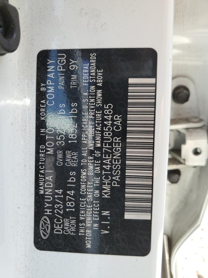 KMHCT4AE7FU854485 2015 Hyundai Accent Gls