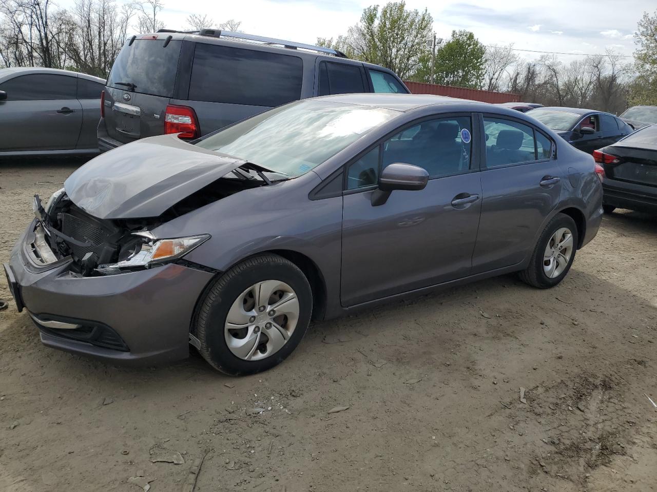 19XFB2F58EE240804 2014 Honda Civic Lx