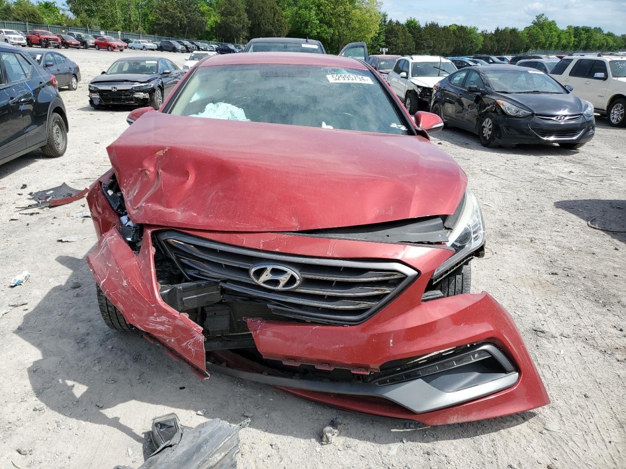 5NPE34AF7HH593765 2017 Hyundai Sonata Sport