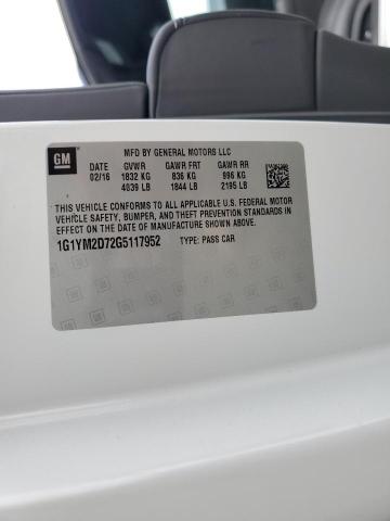 2016 Chevrolet Corvette Stingray Z51 3Lt VIN: 1G1YM2D72G5117952 Lot: 51935464