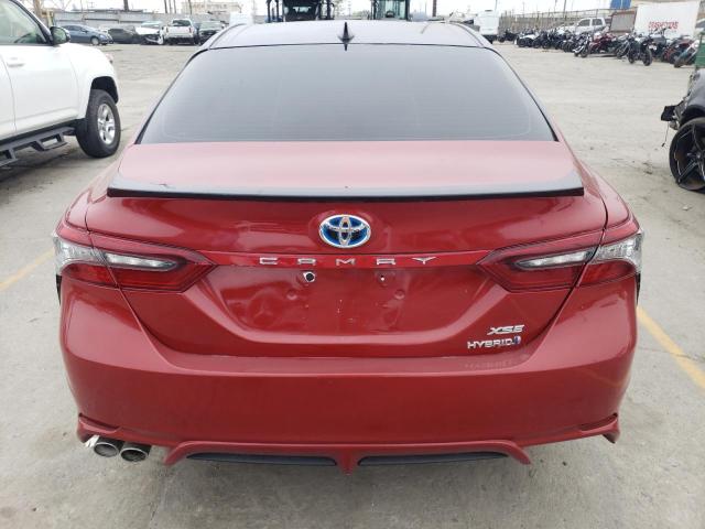 Lot #2485264718 2021 TOYOTA CAMRY XSE salvage car