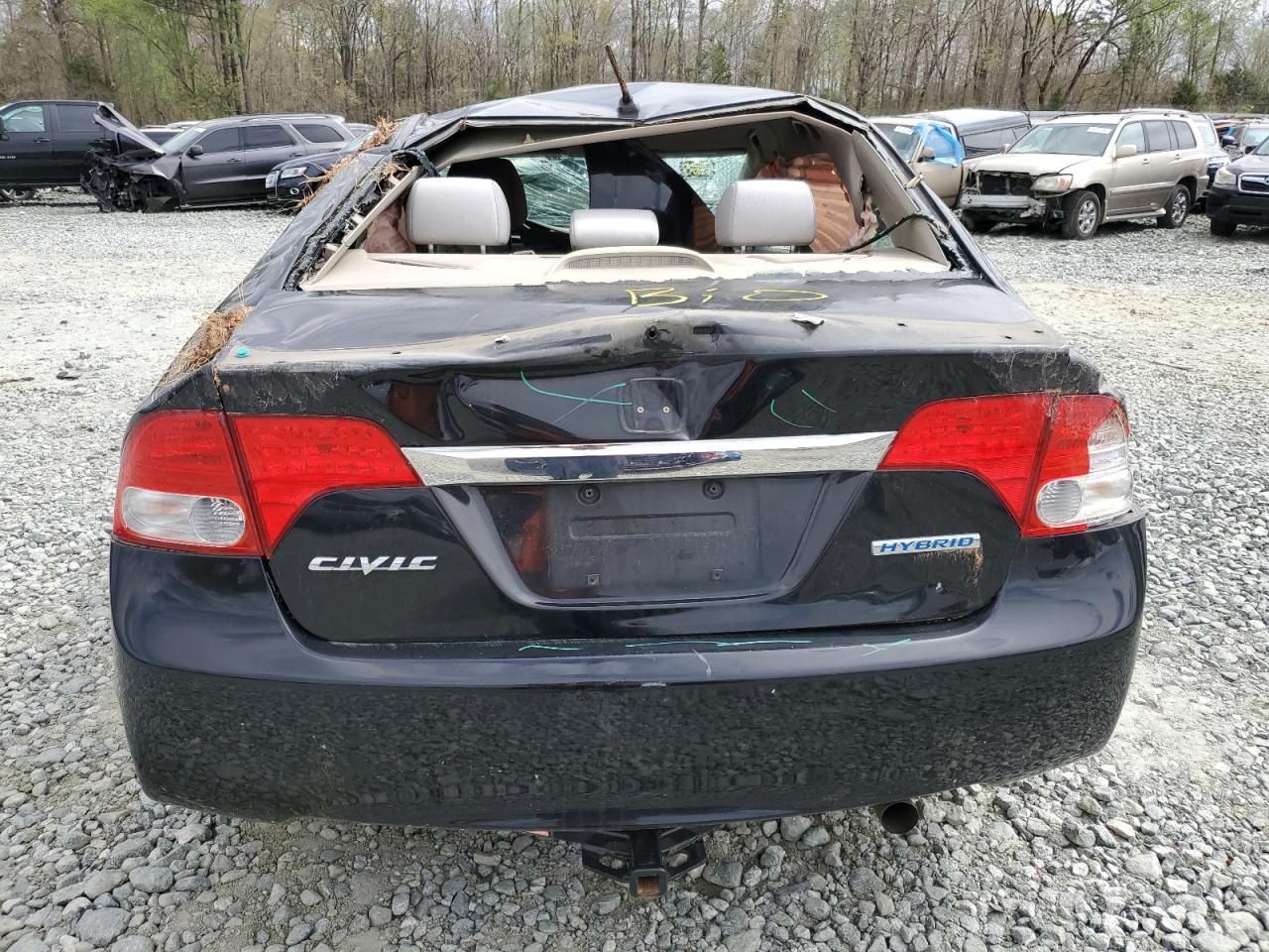 JHMFA3F22AS002497 2010 Honda Civic Hybrid