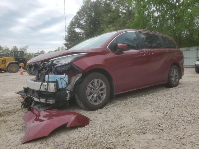 Lot #2510359844 2022 TOYOTA SIENNA LE salvage car