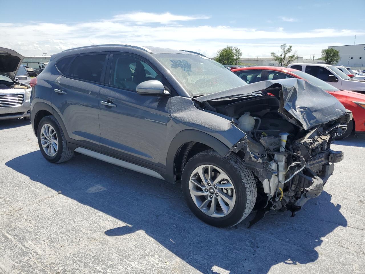 KM8J33A47JU600678 2018 Hyundai Tucson Sel