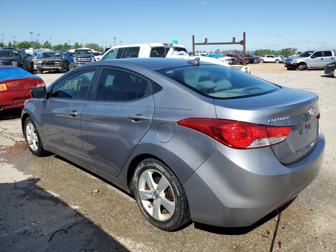 KMHDH4AE0DU787893 2013 Hyundai Elantra Gls