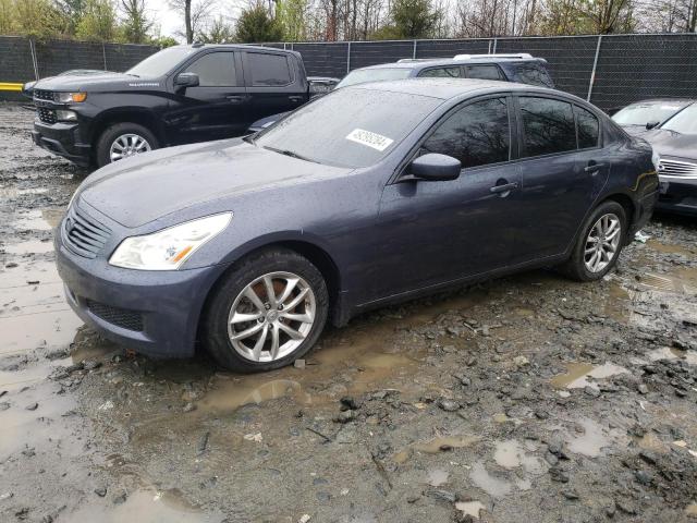 Lot #2440224804 2009 INFINITI G37 salvage car