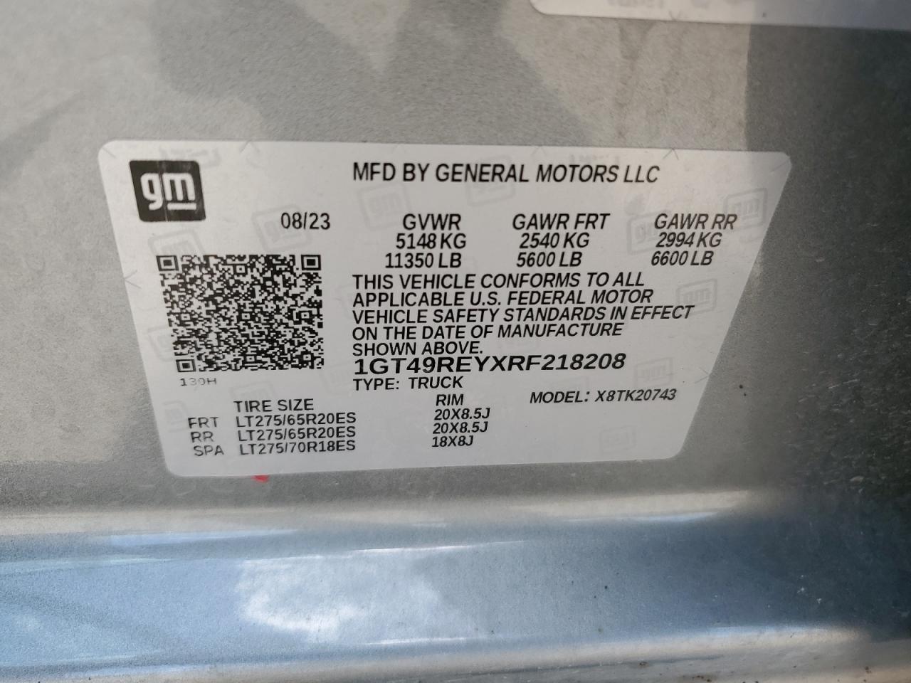 1GT49REYXRF218208 2024 GMC Sierra K2500 Denali