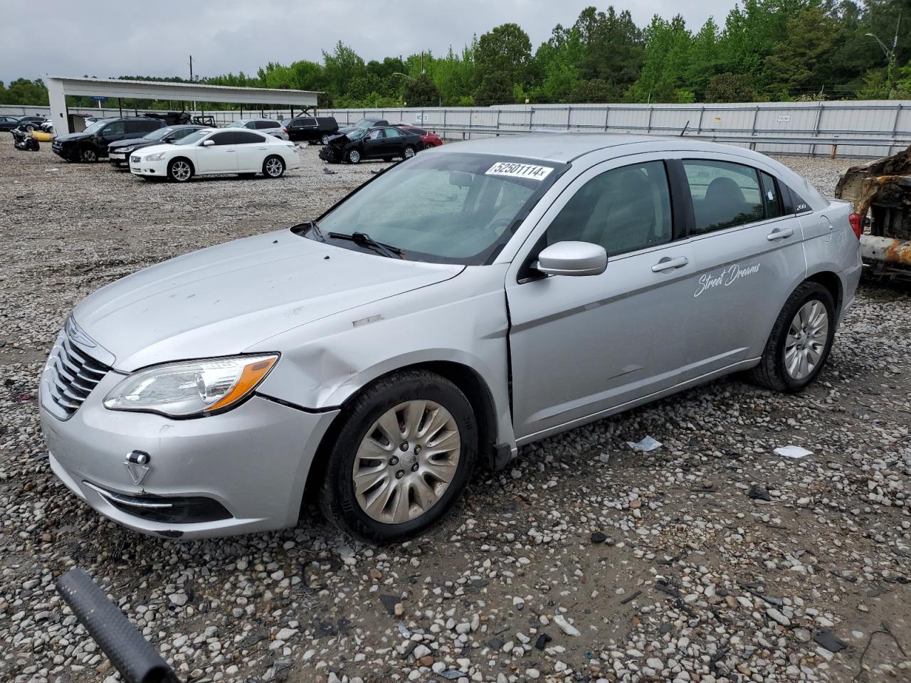 2012 Chrysler 200 Lx vin: 1C3CCBAB7CN261671