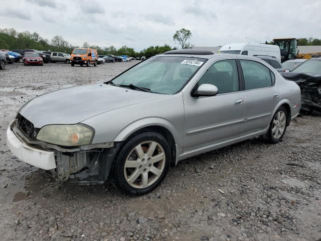 Lot #2469244637 2003 NISSAN MAXIMA GLE salvage car