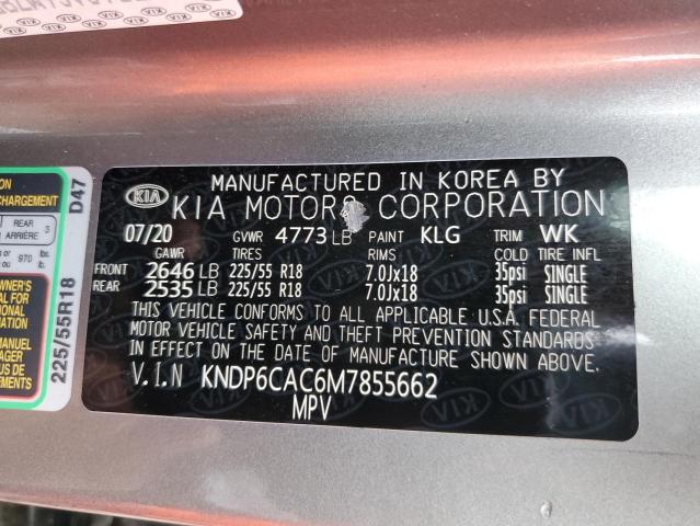 KNDP6CAC6M7855662 Kia Sportage S 12