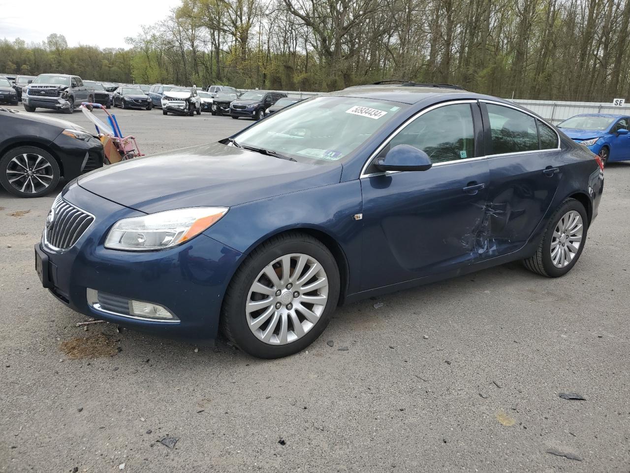 W04GP5EC5B1004658 2011 Buick Regal Cxl