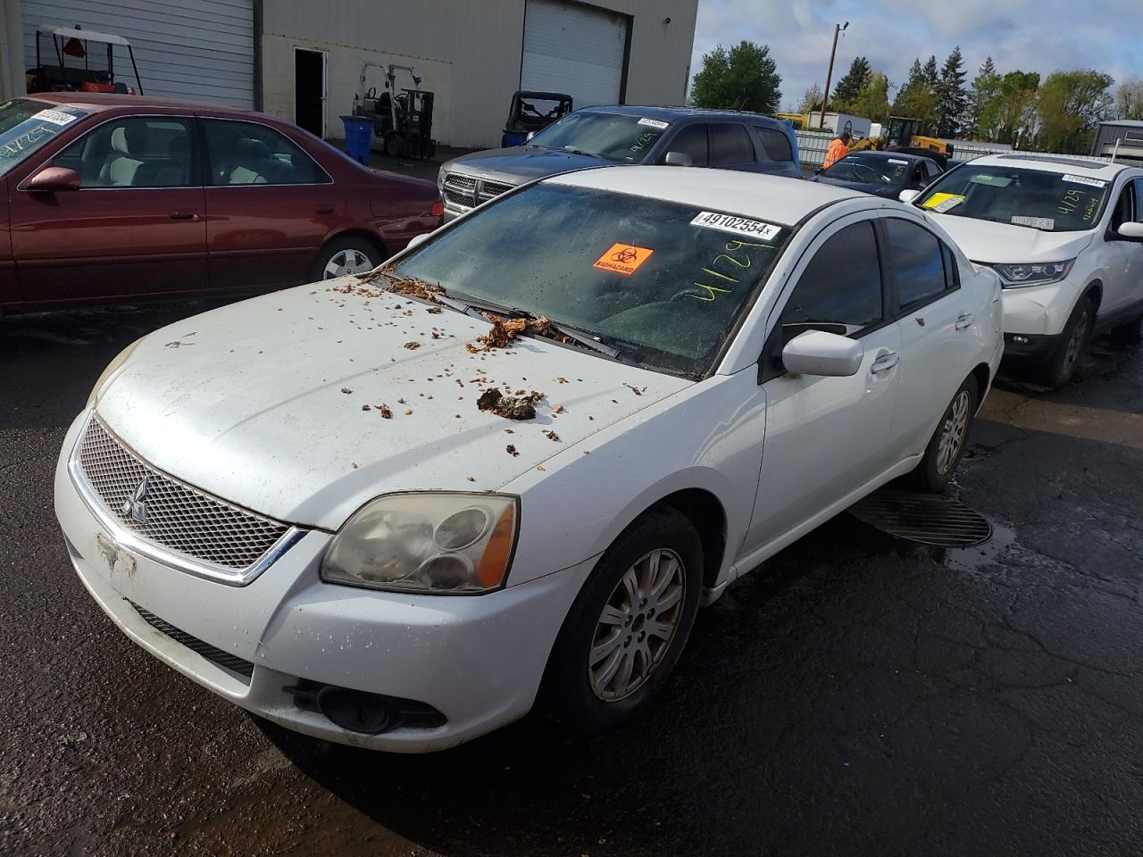 2012 Mitsubishi Galant Fe vin: 4A32B2FF8CE018776