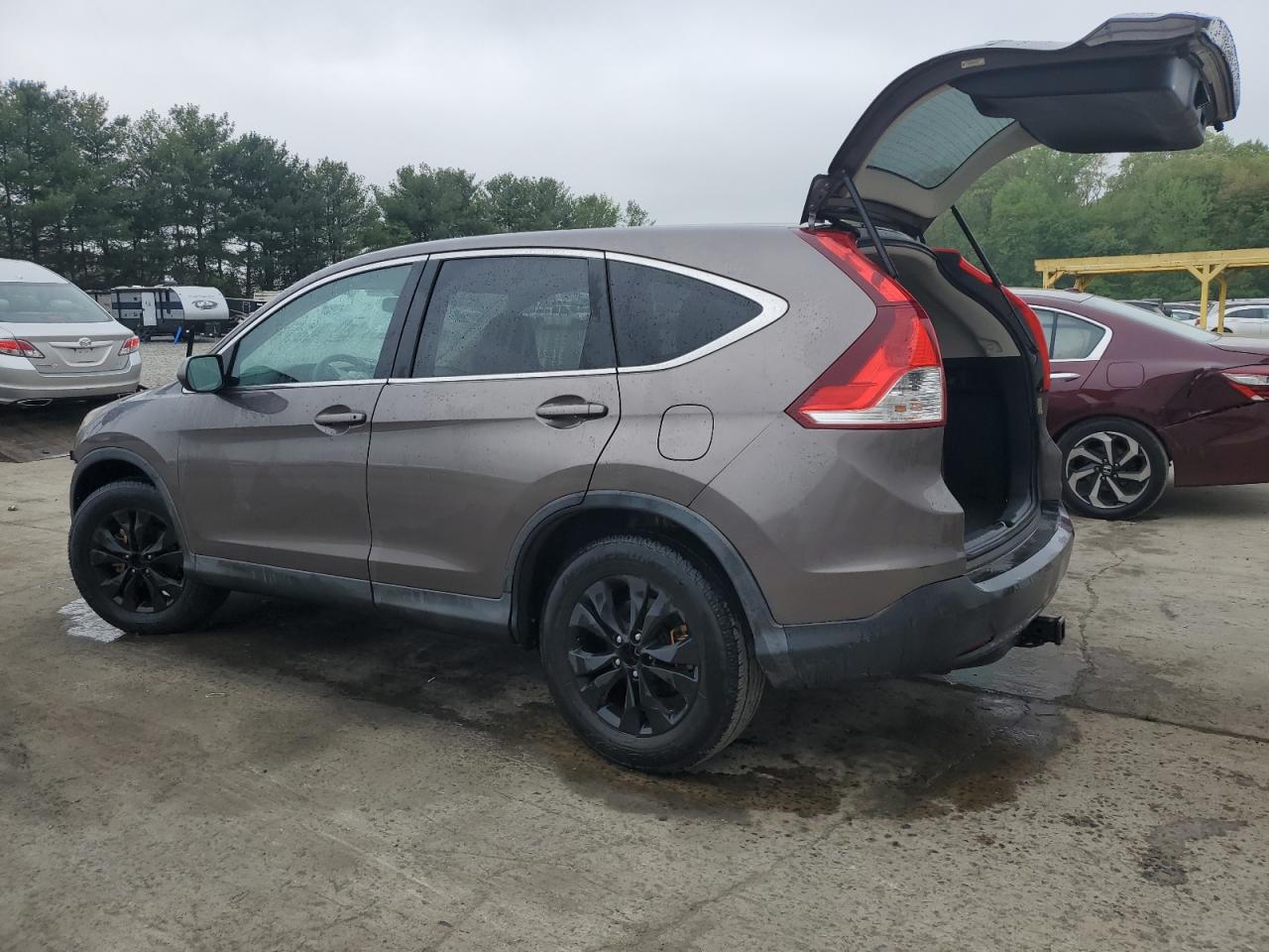 2014 Honda Cr-V Ex vin: 2HKRM4H5XEH624238