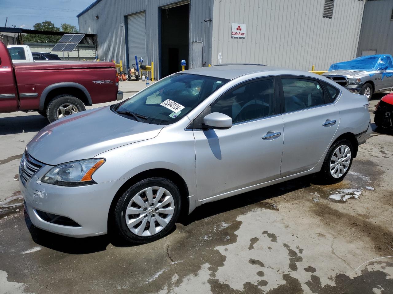 2014 Nissan Sentra S vin: 3N1AB7AP2EL662467