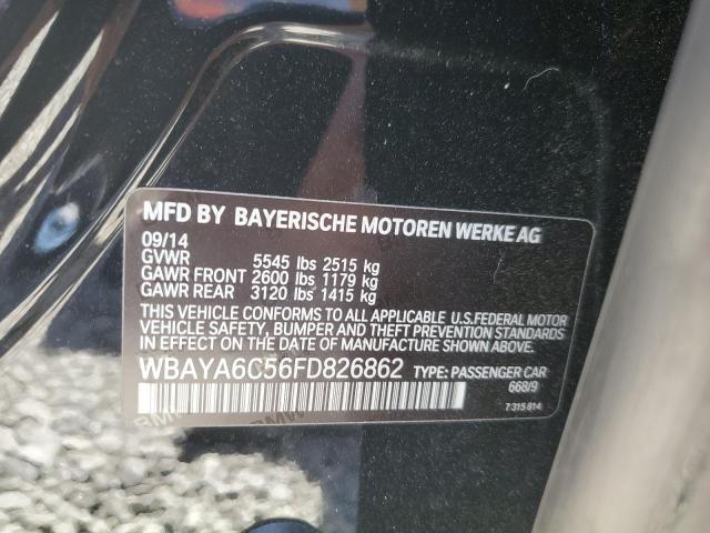 2015 BMW 740 I WBAYA6C56FD826862