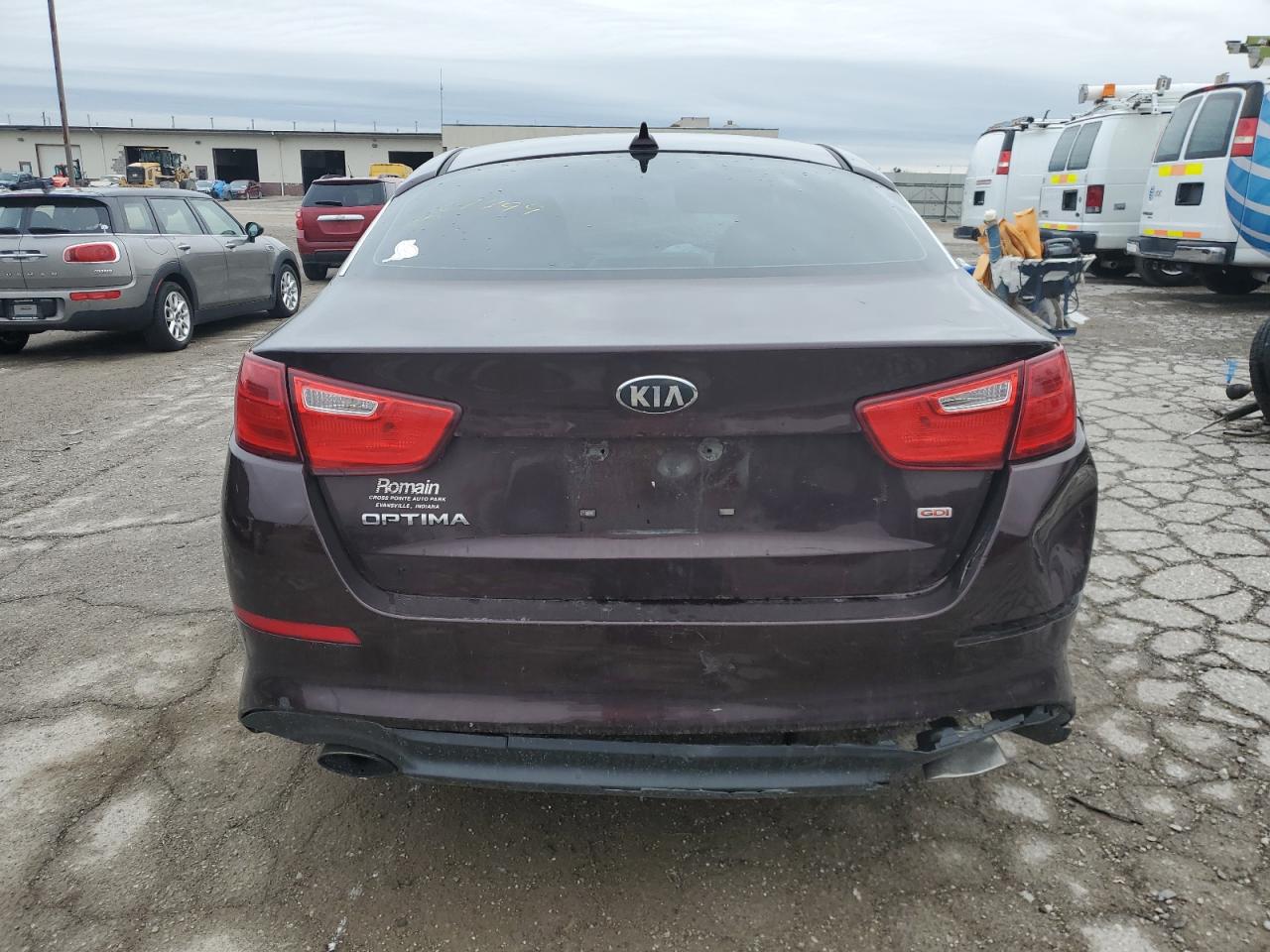5XXGM4A7XEG261499 2014 Kia Optima Lx