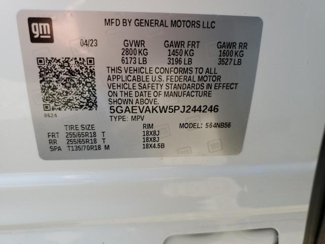 2023 Buick Enclave Essence VIN: 5GAEVAKW5PJ244246 Lot: 51954264