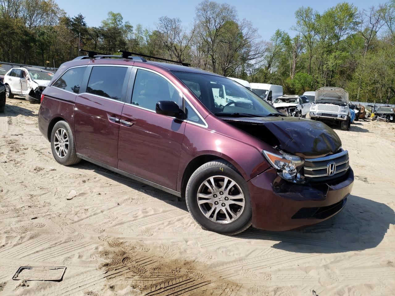 5FNRL5H46CB077786 2012 Honda Odyssey Ex