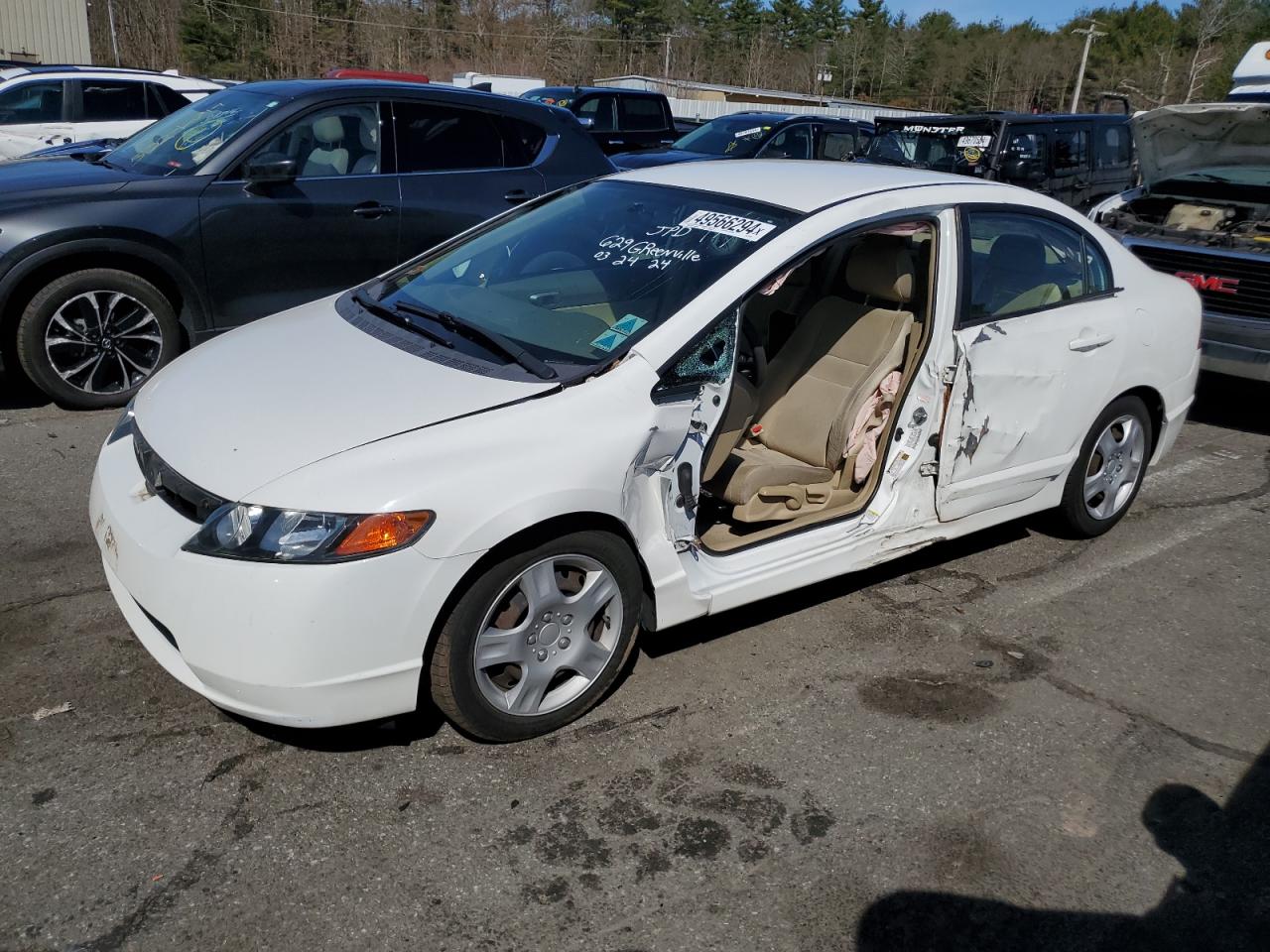1HGFA16577L017064 2007 Honda Civic Lx