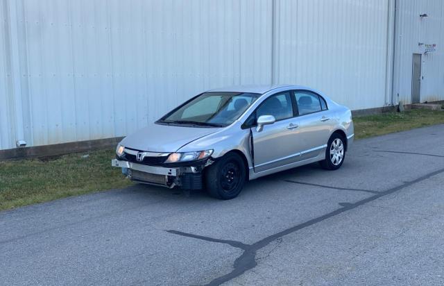 Lot #2491580040 2010 HONDA CIVIC LX salvage car