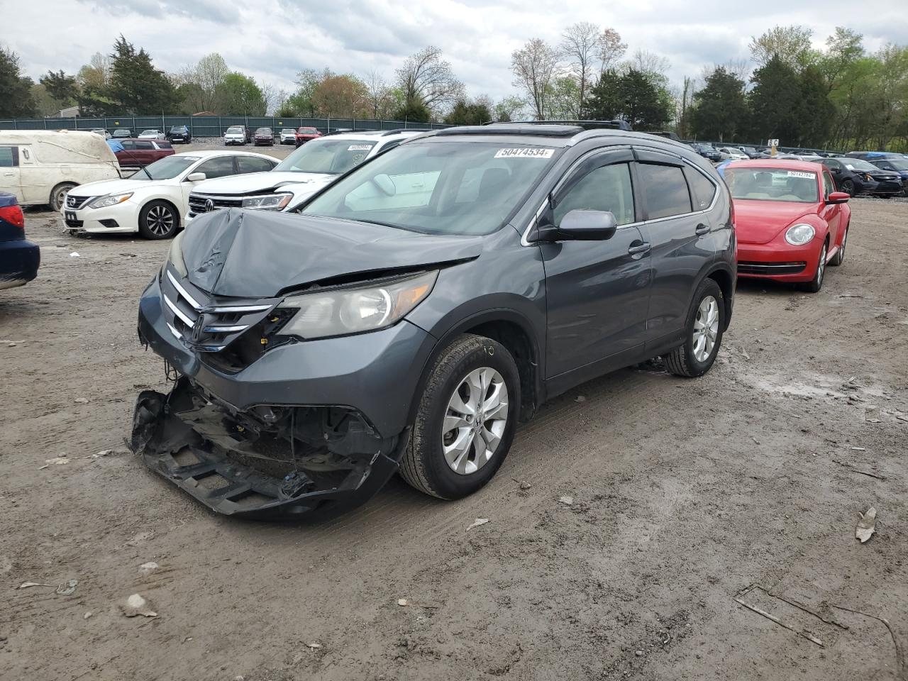 JHLRM4H54CC000138 2012 Honda Cr-V Ex