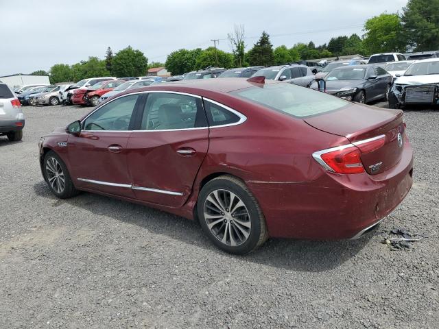  BUICK LACROSSE 2017 Червоний