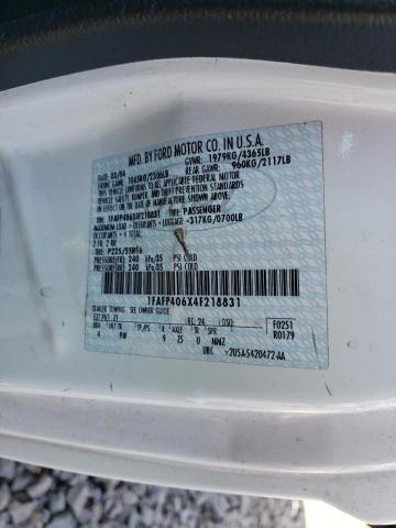 2004 Ford Mustang VIN: 1FAFP406X4F218831 Lot: 51089454