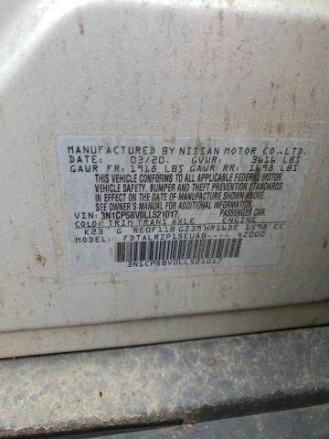 2020 NISSAN KICKS S - 3N1CP5BV0LL521017