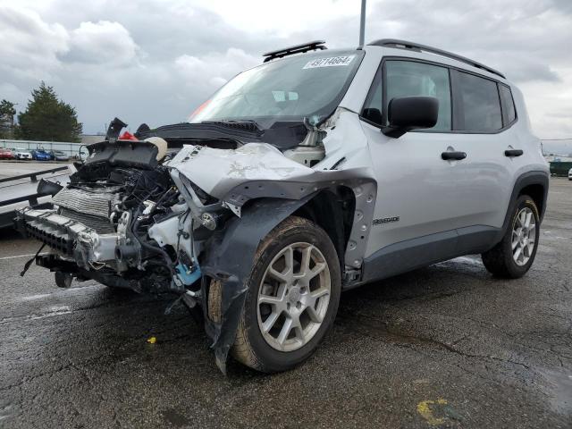 Lot #2494465061 2020 JEEP RENEGADE S salvage car