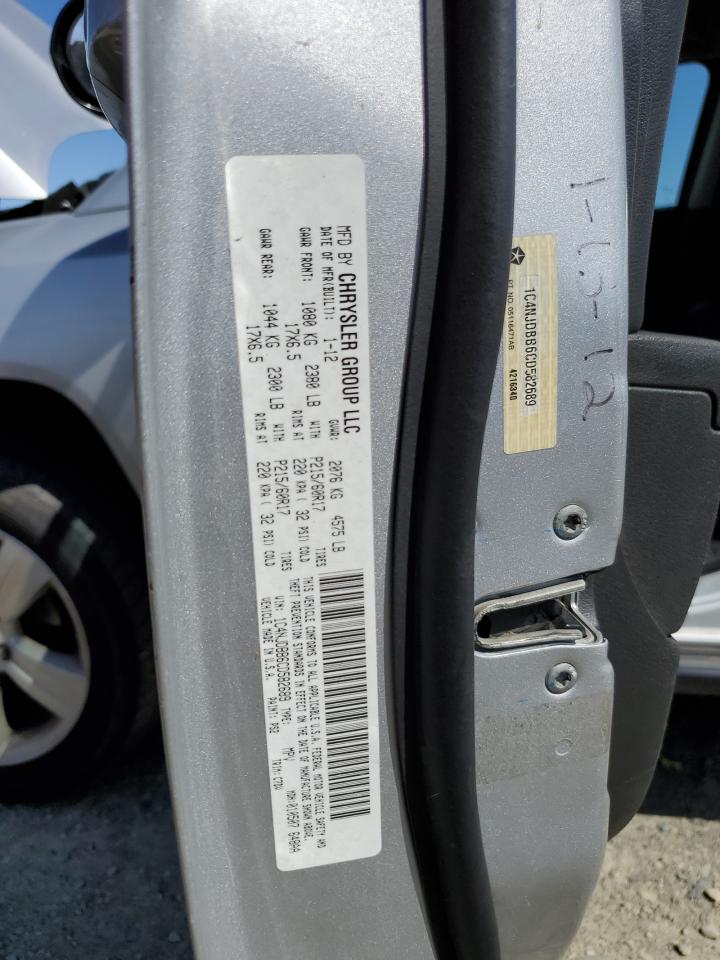 1C4NJDBB6CD582689 2012 Jeep Compass Sport