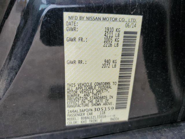 2015 NISSAN ALTIMA 2.5 - 1N4AL3AP1FN305159