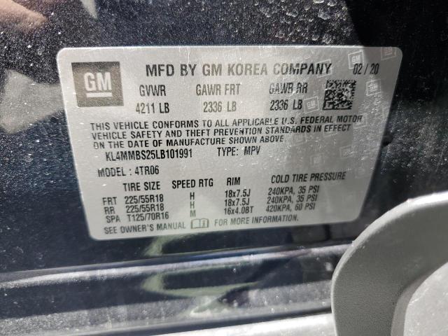 2020 Buick Encore Gx Preferred VIN: KL4MMBS25LB101991 Lot: 51902444