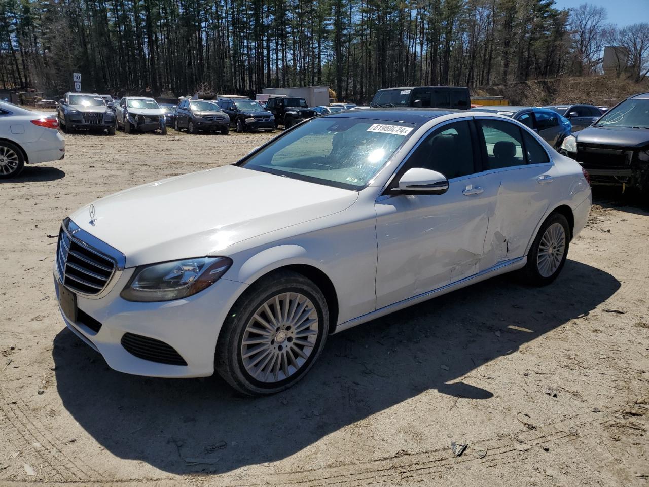 55SWF4KBXHU210583 2017 Mercedes-Benz C 300 4Matic