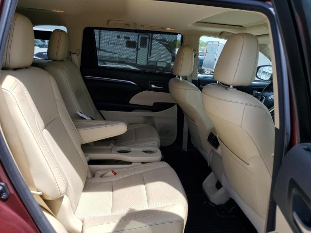 2016 Toyota Highlander Limited VIN: 5TDDKRFH5GS296833 Lot: 52709184