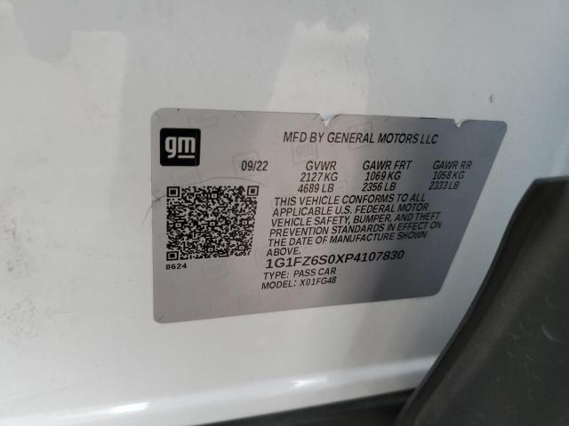 2023 Chevrolet Bolt Euv Premier VIN: 1G1FZ6S0XP4107830 Lot: 51311084