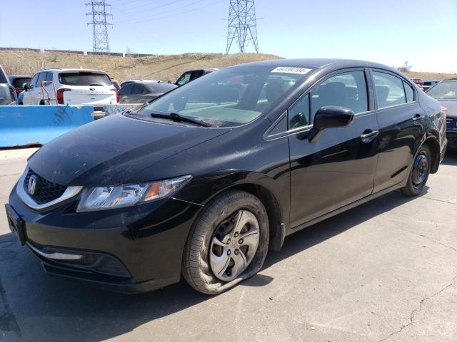 Lot #2459900101 2014 HONDA CIVIC LX salvage car