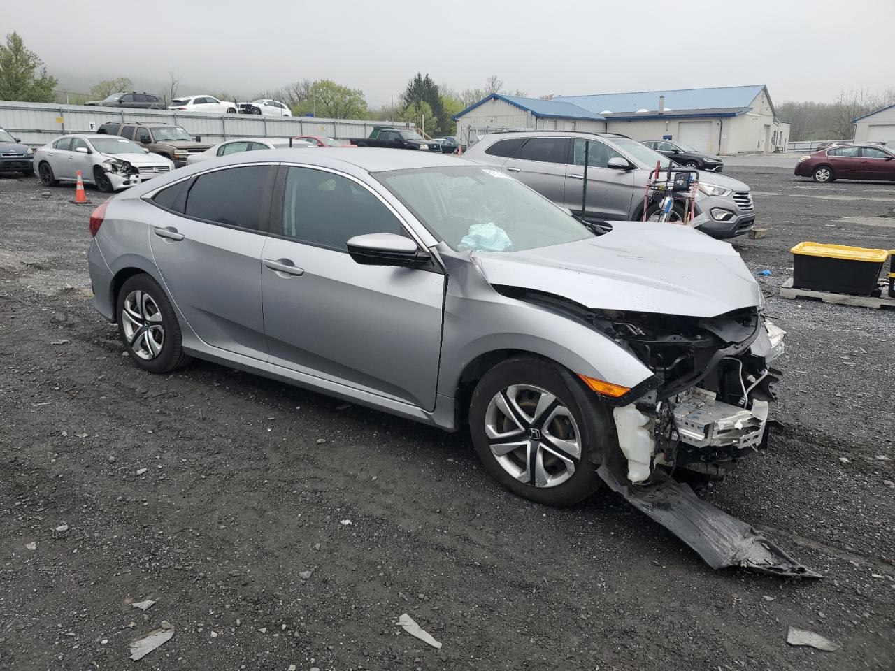 2HGFC2F54JH587298 2018 Honda Civic Lx