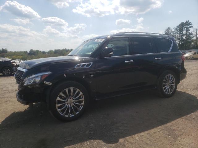 Lot #2517466979 2017 INFINITI QX80 BASE salvage car