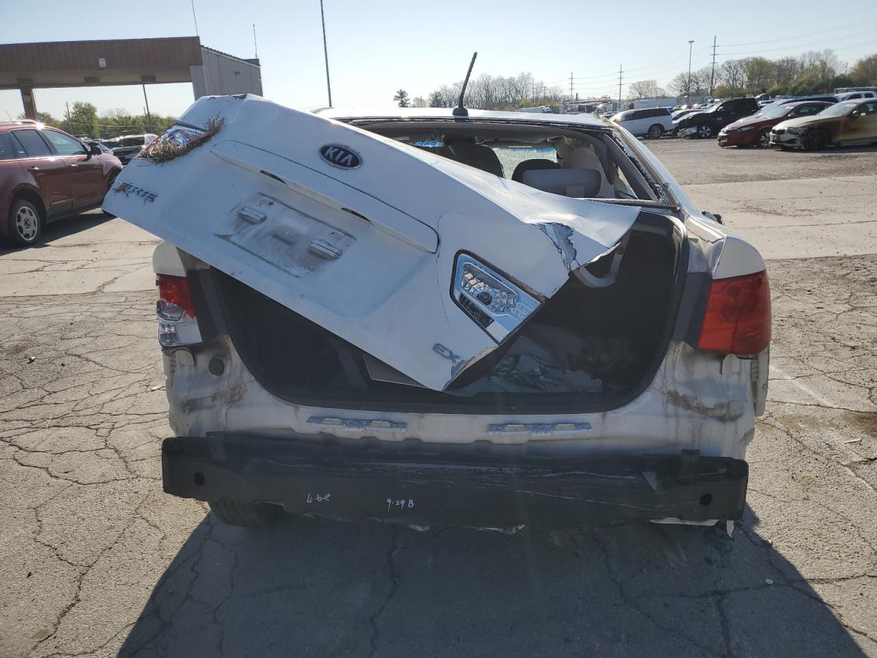 KNAFU4A21B5890954 2011 Kia Forte Ex