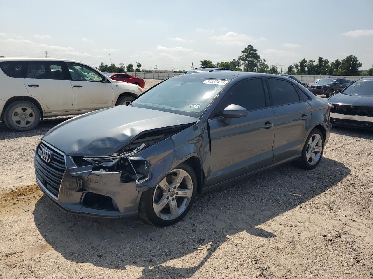 WAUAUGFF9J1004859 2018 Audi A3 Premium