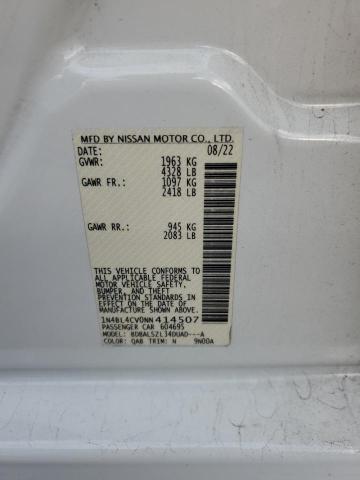 2022 Nissan Altima Sr VIN: 1N4BL4CV0NN414507 Lot: 52723884