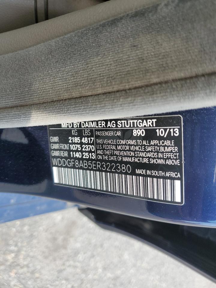 WDDGF8AB5ER322380 2014 Mercedes-Benz C 300 4Matic