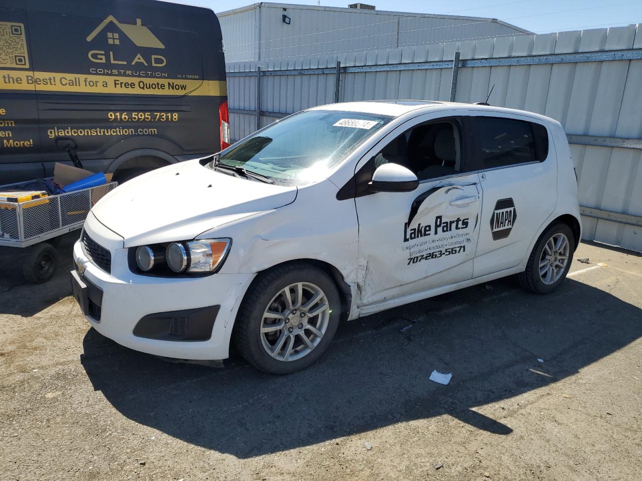  Salvage Chevrolet Sonic