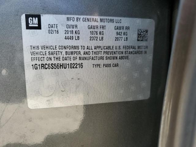 VIN 1G1RC6S56HU102216 2017 Chevrolet Volt, LT no.13