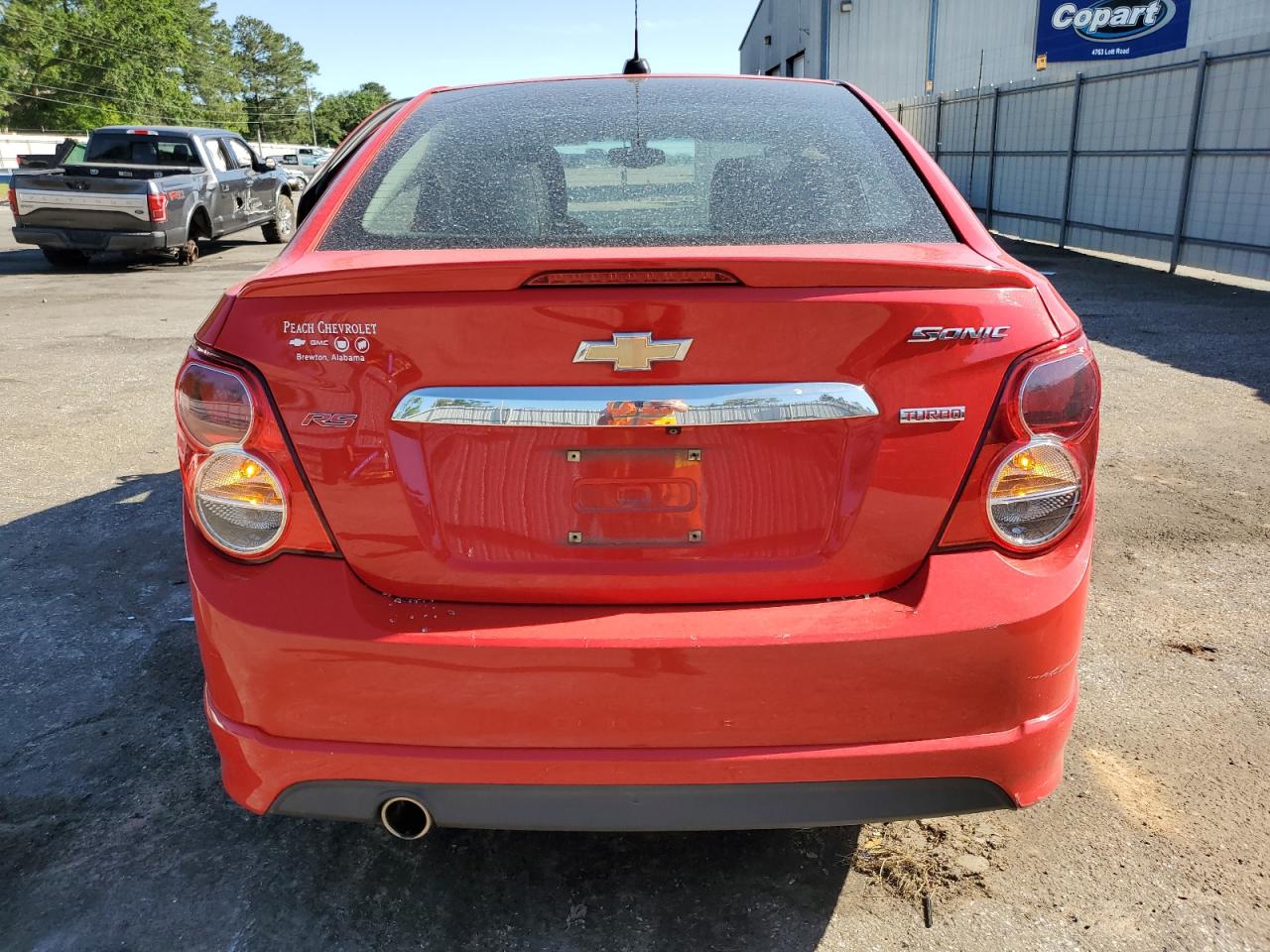 1G1JG5SBXF4213009 2015 Chevrolet Sonic Rs