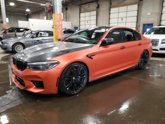  BMW M5 2018 Оранжевый