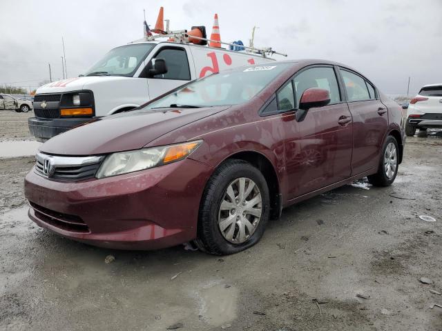 2012 Honda Civic Lx VIN: 2HGFB2F52CH542477 Lot: 49442654