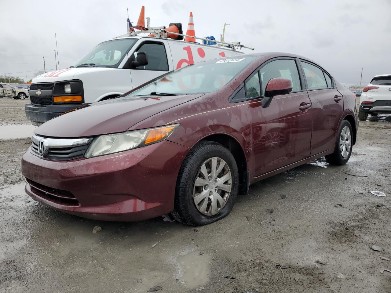 2HGFB2F52CH542477 2012 Honda Civic Lx