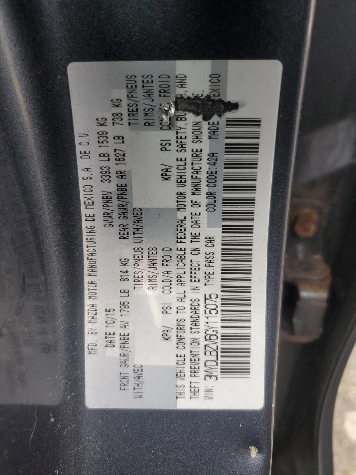 3MYDLBZV6GY115075 2016 Toyota Scion Ia