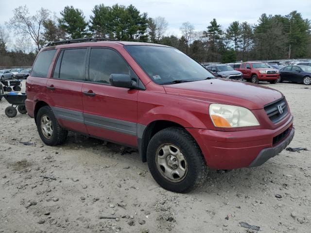 2003 Honda Pilot Lx VIN: 2HKYF18123H505341 Lot: 51557874